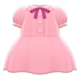 Pintuck-Pleated Dress Animal Crossing New Horizons | ACNH Items - ACNHMALL