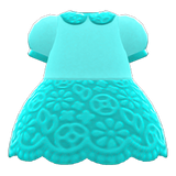 Floral Lace Dress Animal Crossing New Horizons | ACNH Items - ACNHMALL
