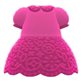 Floral Lace Dress Animal Crossing New Horizons | ACNH Items - ACNHMALL