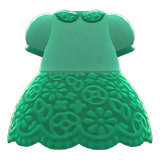 Floral Lace Dress Animal Crossing New Horizons | ACNH Items - ACNHMALL