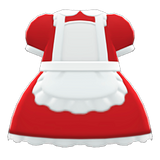 Maid Dress Animal Crossing New Horizons | ACNH Items - ACNHMALL