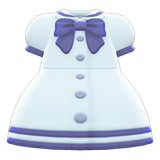 Sailor-Collar Dress Animal Crossing New Horizons | ACNH Items - ACNHMALL