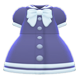 Sailor-Collar Dress Animal Crossing New Horizons | ACNH Items - ACNHMALL