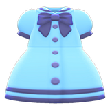 Sailor-Collar Dress Animal Crossing New Horizons | ACNH Items - ACNHMALL