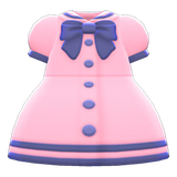 Sailor-Collar Dress Animal Crossing New Horizons | ACNH Items - ACNHMALL