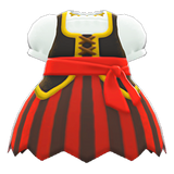 Pirate Dress Animal Crossing New Horizons | ACNH Items - ACNHMALL