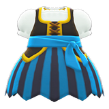 Pirate Dress Animal Crossing New Horizons | ACNH Items - ACNHMALL
