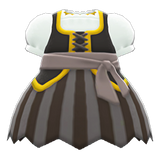 Pirate Dress Animal Crossing New Horizons | ACNH Items - ACNHMALL