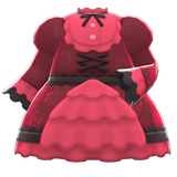 Ruffled Dress Animal Crossing New Horizons | ACNH Items - ACNHMALL