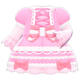 Lace-Up Dress Animal Crossing New Horizons | ACNH Items - ACNHMALL