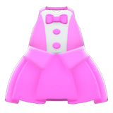 Chic Tuxedo Dress Animal Crossing New Horizons | ACNH Items - ACNHMALL