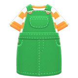Overall Dress Animal Crossing New Horizons | ACNH Items - ACNHMALL