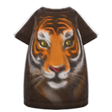Tiger-Face Tee Dress Animal Crossing New Horizons | ACNH Items - ACNHMALL