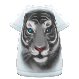 Tiger-Face Tee Dress