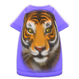 Tiger-Face Tee Dress Animal Crossing New Horizons | ACNH Items - ACNHMALL