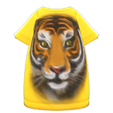 Tiger-Face Tee Dress Animal Crossing New Horizons | ACNH Items - ACNHMALL