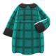 Peacock blue