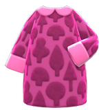 Forest-Print Dress Animal Crossing New Horizons | ACNH Items - ACNHMALL