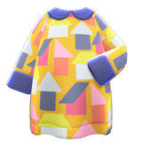 House-Print Dress Animal Crossing New Horizons | ACNH Items - ACNHMALL