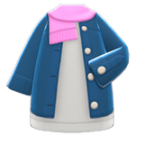 Long Denim Cardigan Animal Crossing New Horizons | ACNH Items - ACNHMALL
