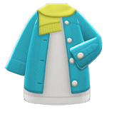 Long Denim Cardigan Animal Crossing New Horizons | ACNH Items - ACNHMALL