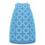 Oversized Print Dress Animal Crossing New Horizons | ACNH Items - ACNHMALL