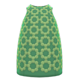 Oversized Print Dress Animal Crossing New Horizons | ACNH Items - ACNHMALL