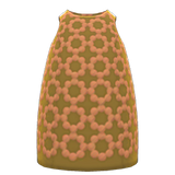 Oversized Print Dress Animal Crossing New Horizons | ACNH Items - ACNHMALL
