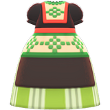 Milkmaid Dress Animal Crossing New Horizons | ACNH Items - ACNHMALL