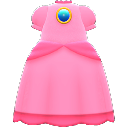 Princess Peach Dress Animal Crossing New Horizons | ACNH Items - ACNHMALL