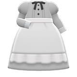 Full-Length Maid Gown Animal Crossing New Horizons | ACNH Items - ACNHMALL