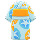 Morning-Glory Yukata Animal Crossing New Horizons | ACNH Items - ACNHMALL