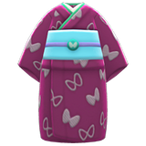 Butterfly Visiting Kimono Animal Crossing New Horizons | ACNH Items - ACNHMALL