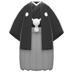 Hakama With Crest Animal Crossing New Horizons | ACNH Items - ACNHMALL