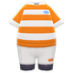 Orange & white Orange & white