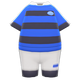 Blue & black
