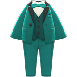 Vibrant Tuxedo Animal Crossing New Horizons | ACNH Items - ACNHMALL