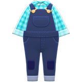 Farmer Overalls Animal Crossing New Horizons | ACNH Items - ACNHMALL