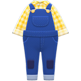 Farmer Overalls Animal Crossing New Horizons | ACNH Items - ACNHMALL