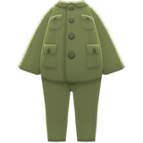 Suit With Stand-Up Collar Animal Crossing New Horizons | ACNH Items - ACNHMALL