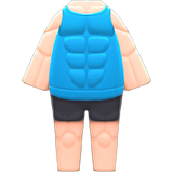 Instant-Muscles Suit Animal Crossing New Horizons | ACNH Items - ACNHMALL