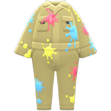 Painter's Coverall Animal Crossing New Horizons | ACNH Items - ACNHMALL