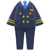 Pilot's Uniform Animal Crossing New Horizons | ACNH Items - ACNHMALL