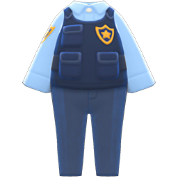 Security Uniform Animal Crossing New Horizons | ACNH Items - ACNHMALL