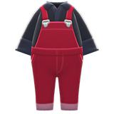 Denim Overalls Animal Crossing New Horizons | ACNH Items - ACNHMALL
