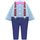 Suspender Outfit Animal Crossing New Horizons | ACNH Items - ACNHMALL