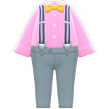 Suspender Outfit Animal Crossing New Horizons | ACNH Items - ACNHMALL