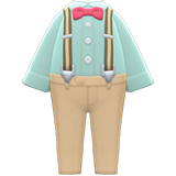 Suspender Outfit Animal Crossing New Horizons | ACNH Items - ACNHMALL