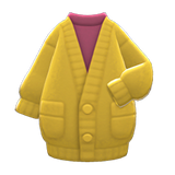 Long Chenille Cardigan Animal Crossing New Horizons | ACNH Items - ACNHMALL