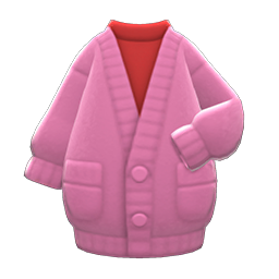 Long Chenille Cardigan